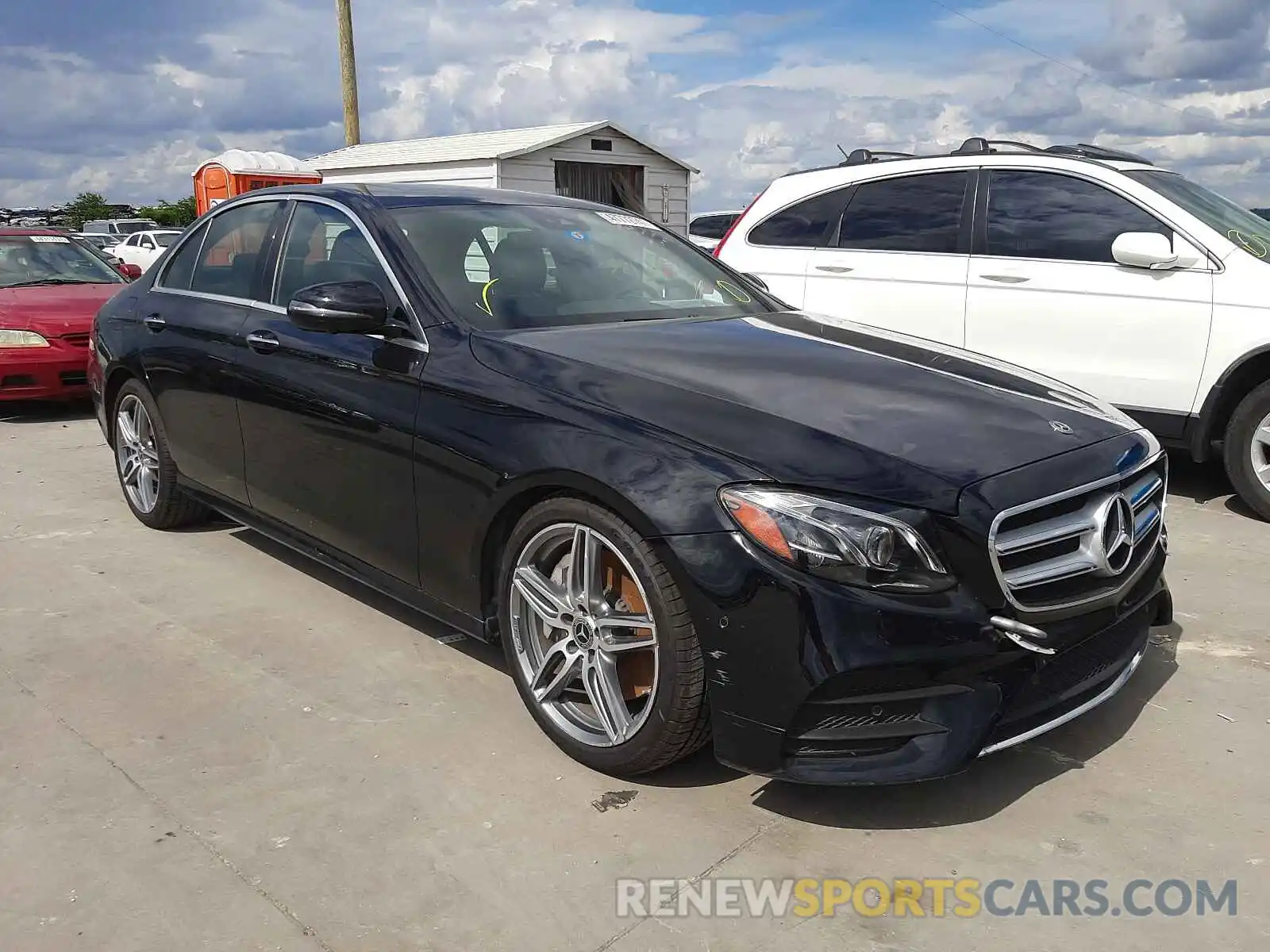 1 Photograph of a damaged car WDDZF4JB4KA601590 MERCEDES-BENZ E-CLASS 2019