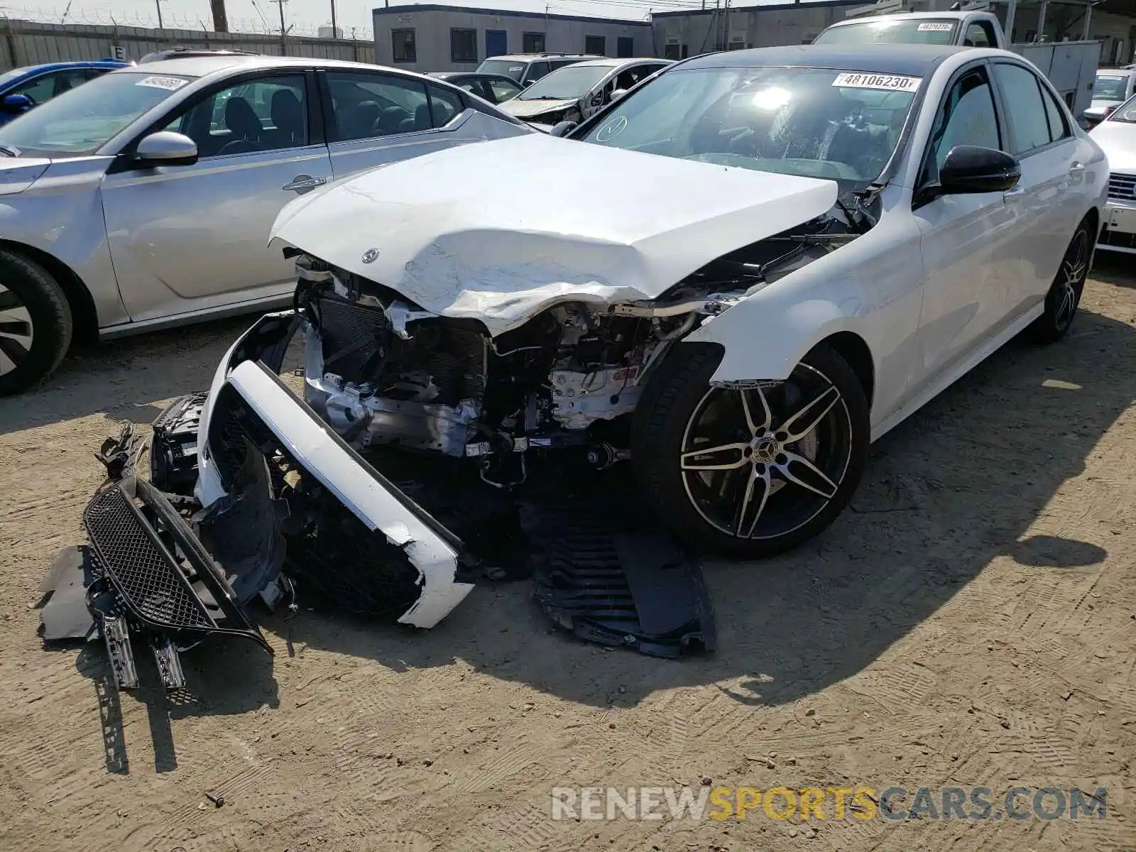 2 Photograph of a damaged car WDDZF4JB4KA605333 MERCEDES-BENZ E-CLASS 2019