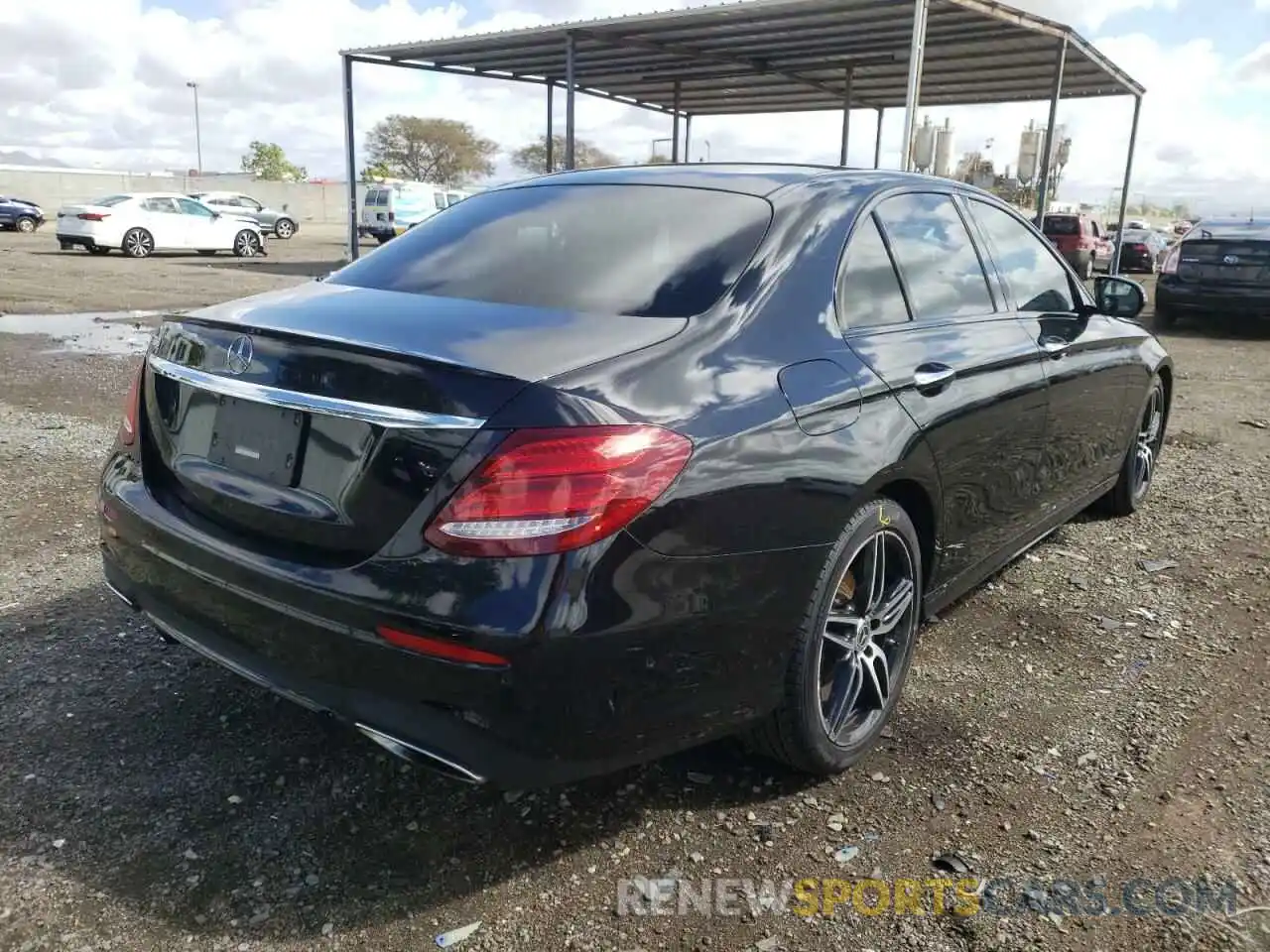 4 Photograph of a damaged car WDDZF4JB4KA608684 MERCEDES-BENZ E-CLASS 2019