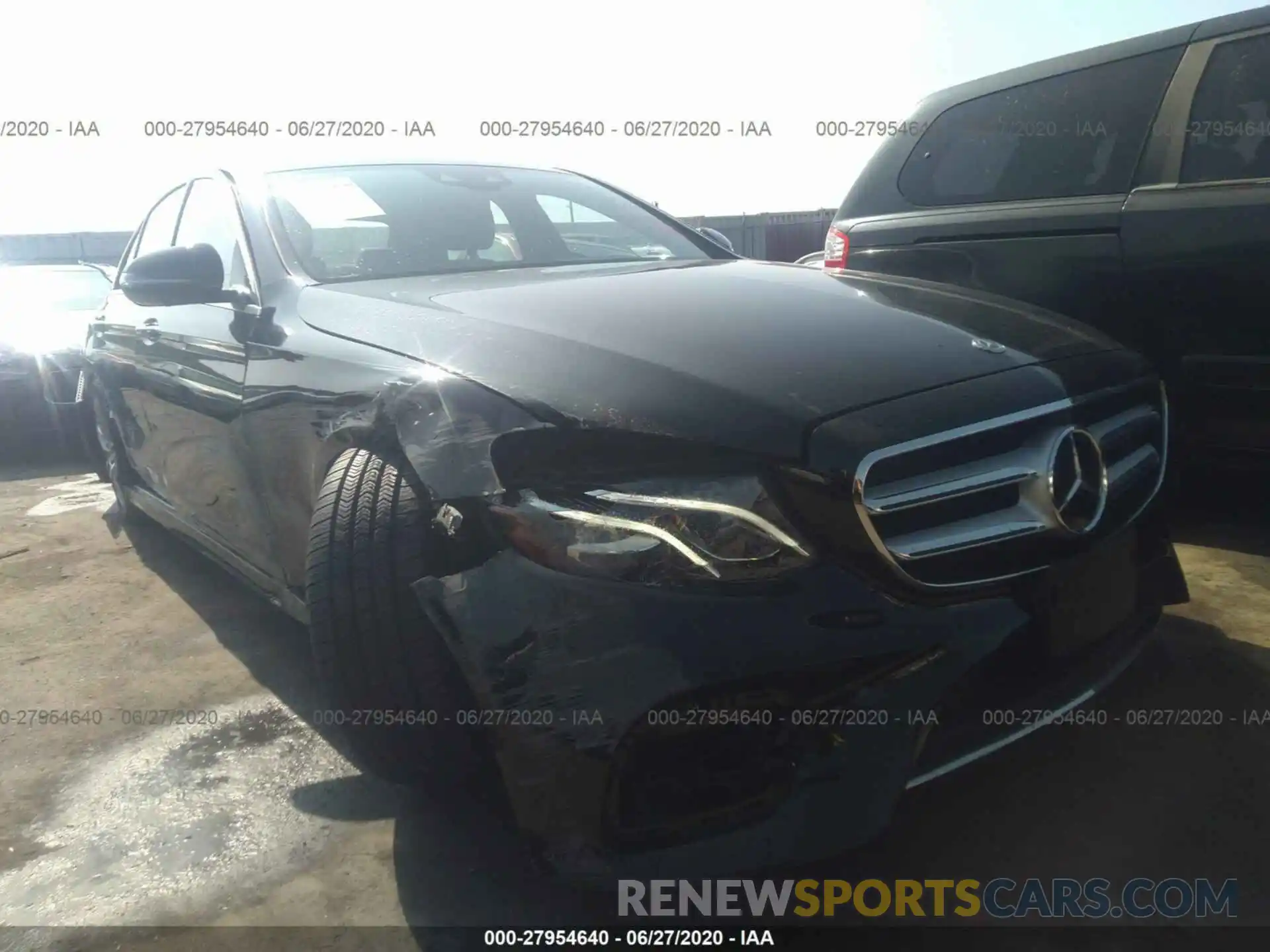 1 Photograph of a damaged car WDDZF4JB4KA620933 MERCEDES-BENZ E-CLASS 2019