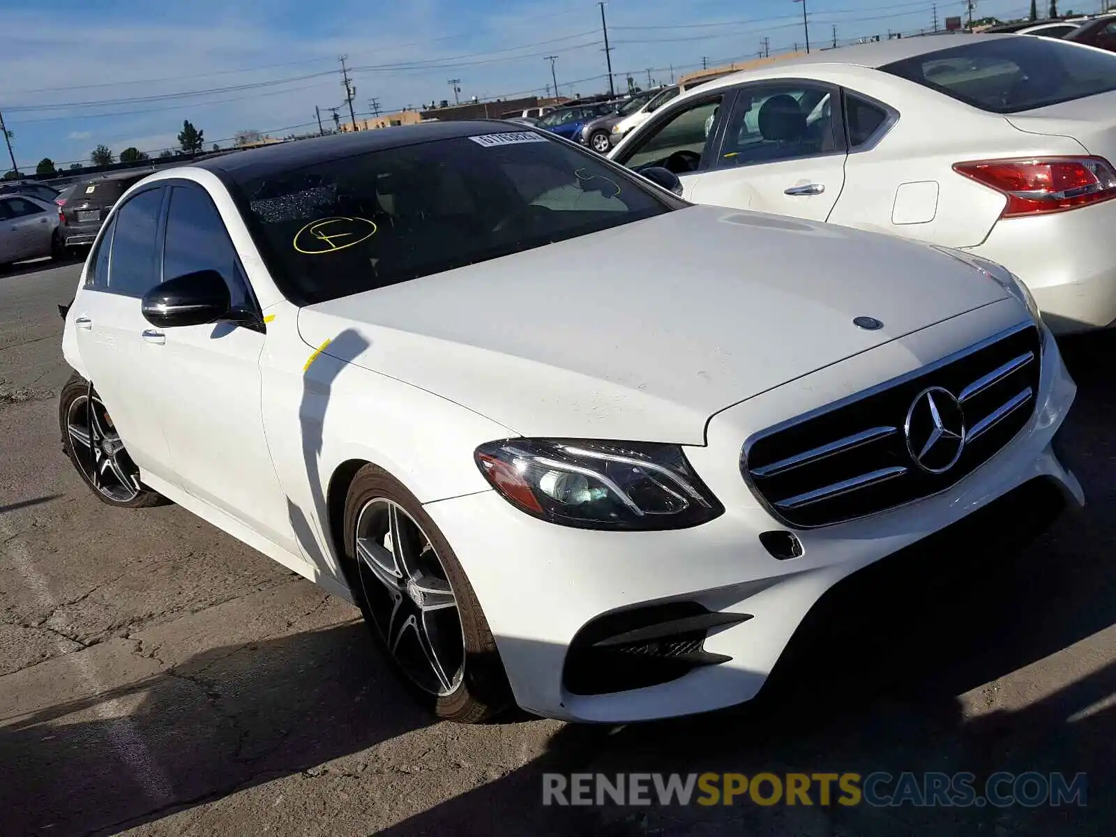 1 Photograph of a damaged car WDDZF4JB5KA522719 MERCEDES-BENZ E CLASS 2019