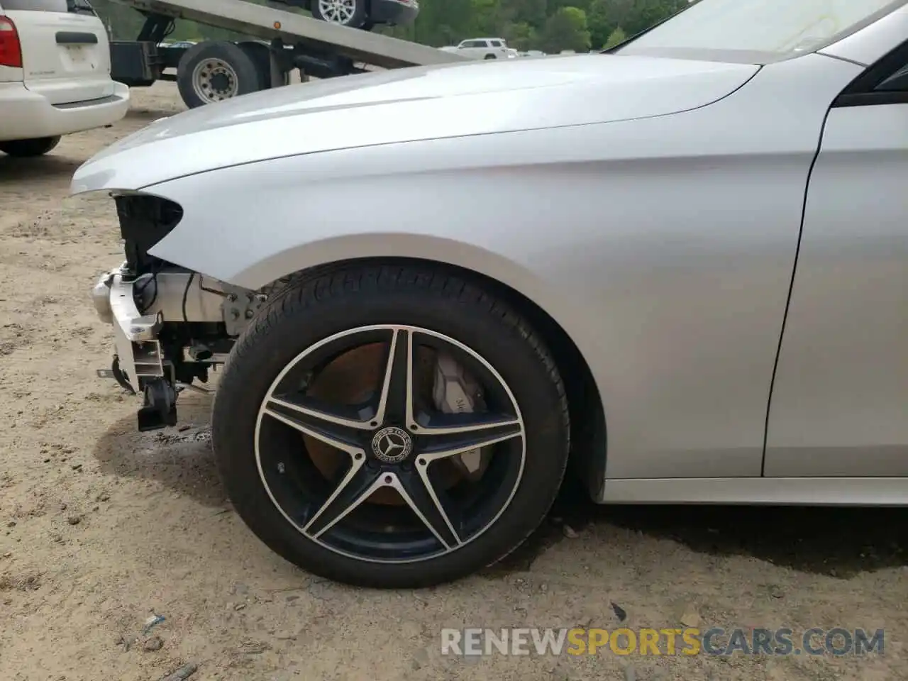 9 Photograph of a damaged car WDDZF4JB5KA524826 MERCEDES-BENZ E-CLASS 2019