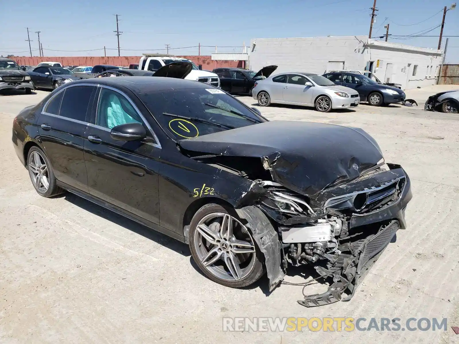 1 Photograph of a damaged car WDDZF4JB5KA526785 MERCEDES-BENZ E-CLASS 2019