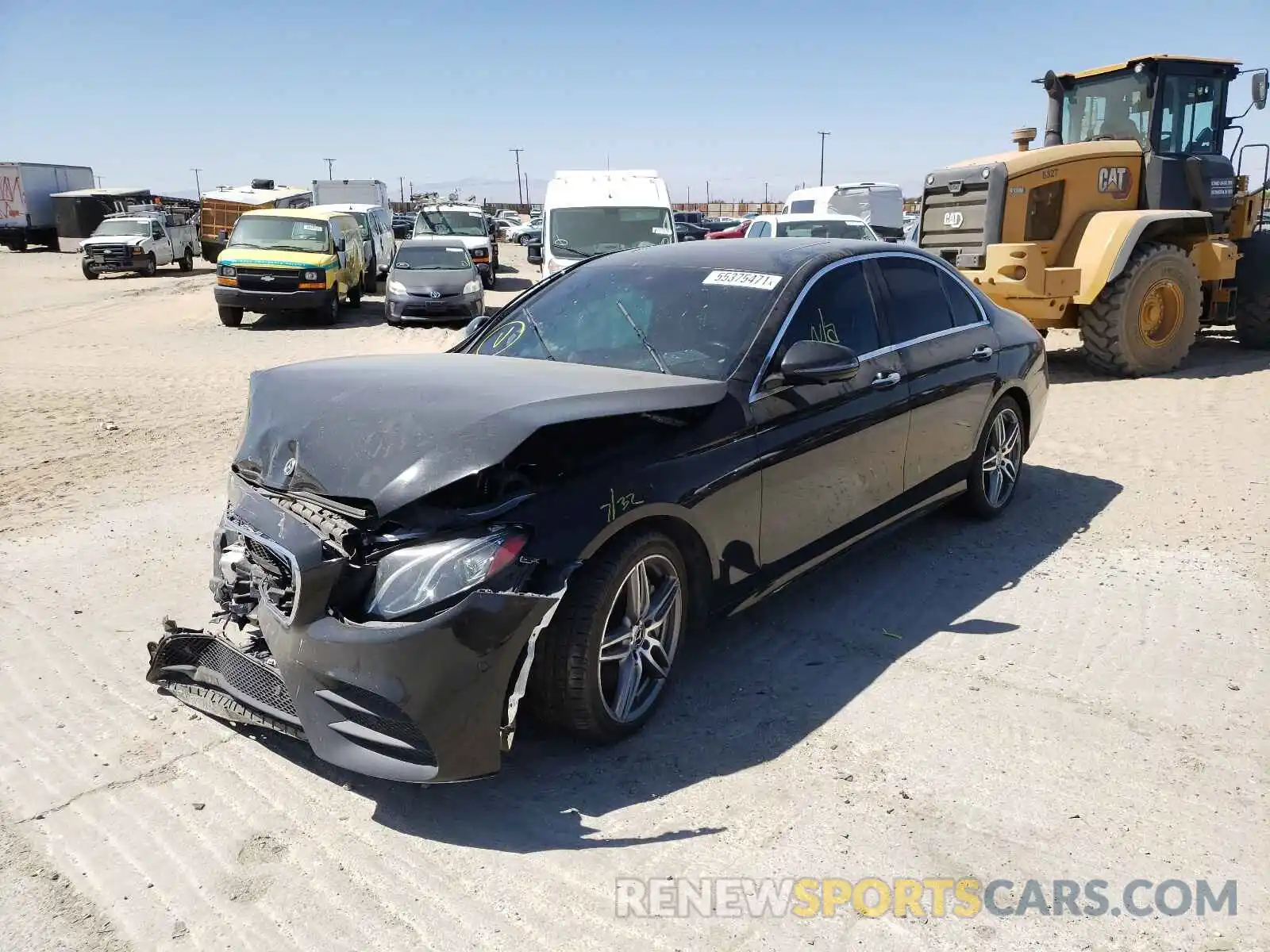 2 Photograph of a damaged car WDDZF4JB5KA526785 MERCEDES-BENZ E-CLASS 2019