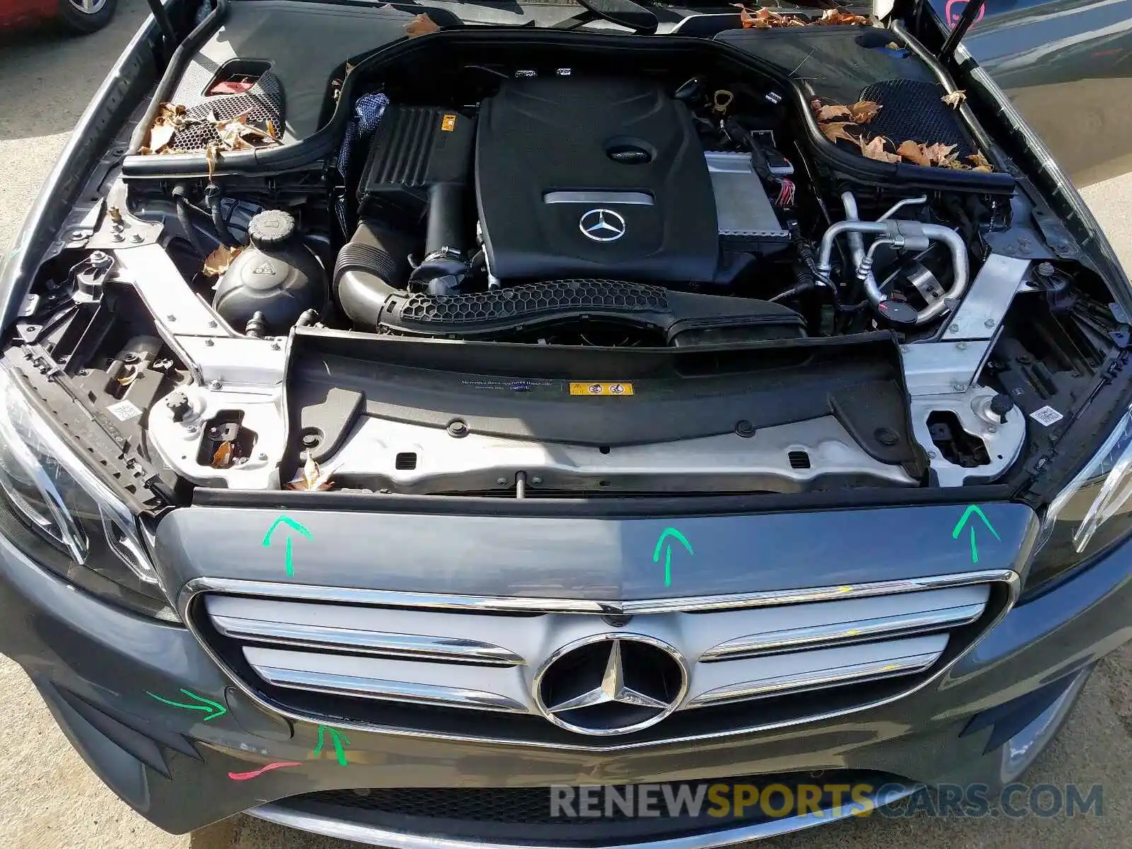 7 Photograph of a damaged car WDDZF4JB5KA551735 MERCEDES-BENZ E CLASS 2019