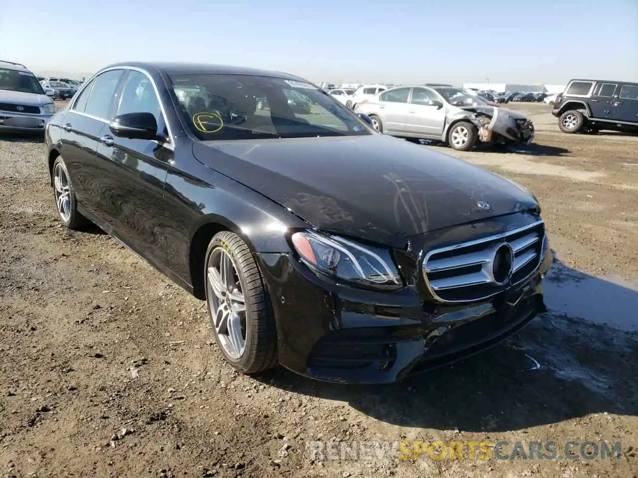 1 Photograph of a damaged car WDDZF4JB5KA579616 MERCEDES-BENZ E-CLASS 2019