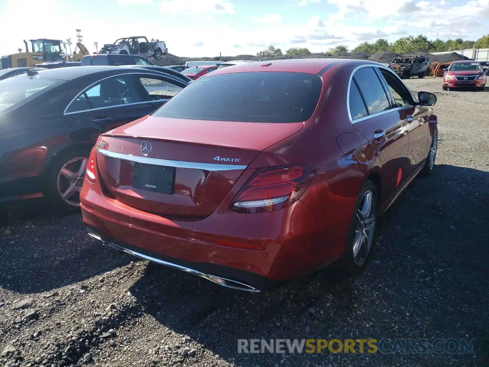 4 Photograph of a damaged car WDDZF4JB5KA580913 MERCEDES-BENZ E-CLASS 2019