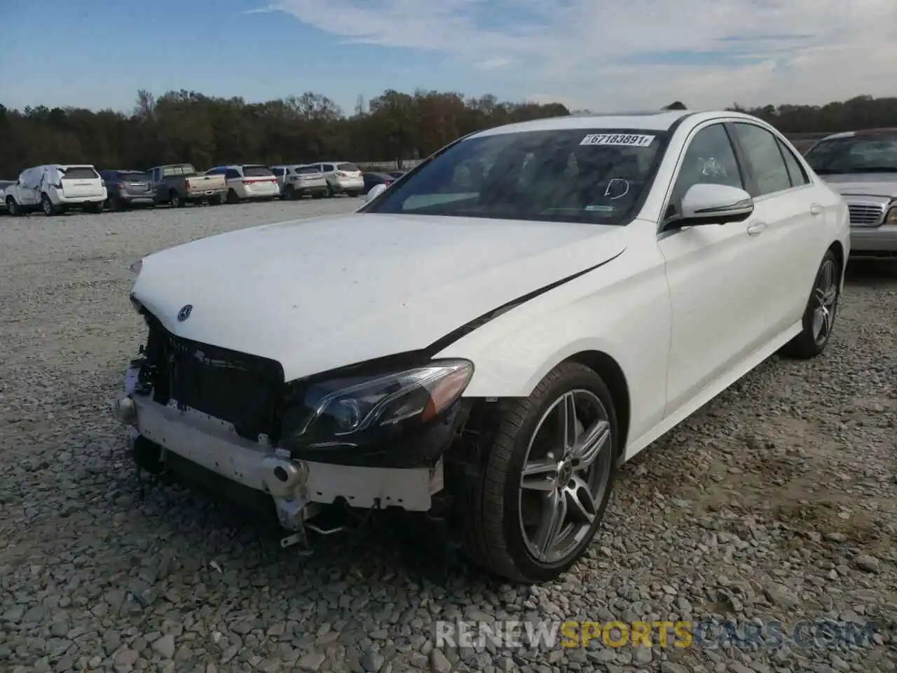 2 Photograph of a damaged car WDDZF4JB5KA596674 MERCEDES-BENZ E-CLASS 2019