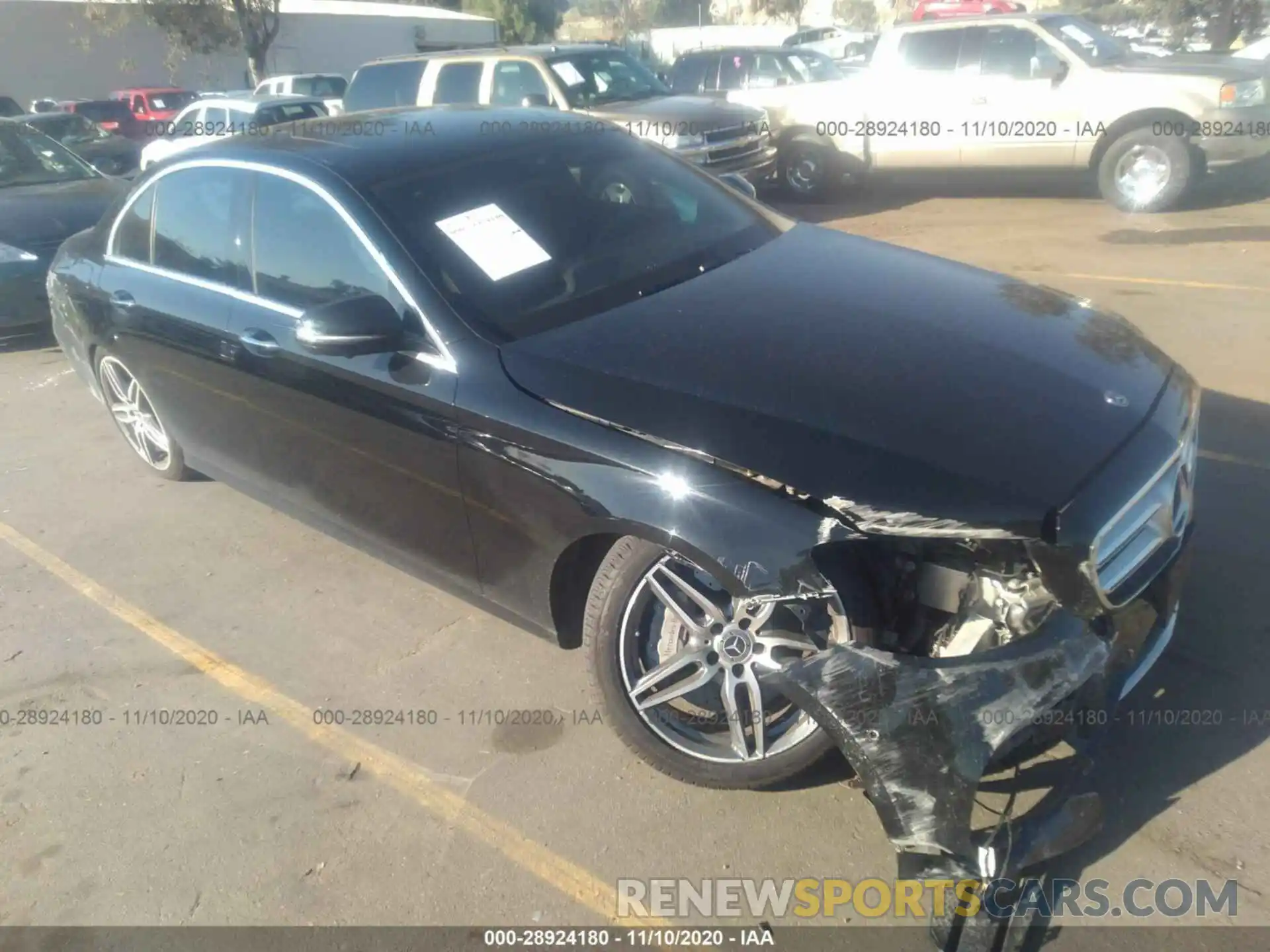 1 Photograph of a damaged car WDDZF4JB5KA610007 MERCEDES-BENZ E-CLASS 2019