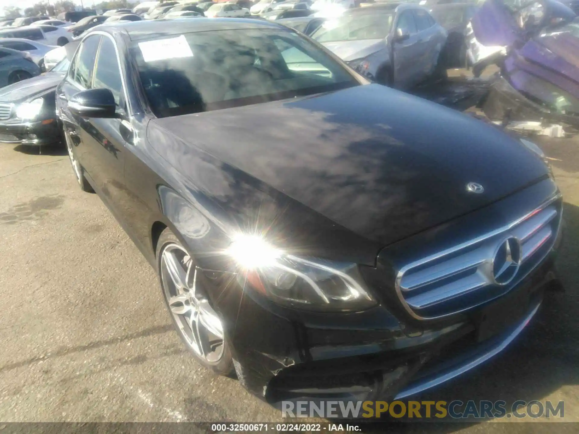 1 Photograph of a damaged car WDDZF4JB5KA682194 MERCEDES-BENZ E-CLASS 2019