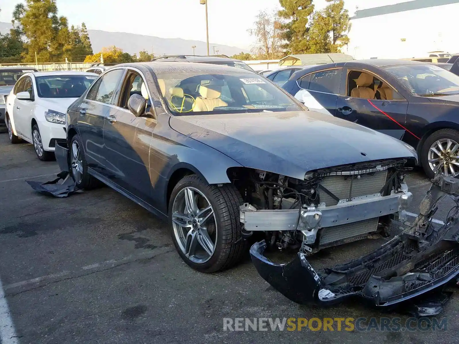 1 Photograph of a damaged car WDDZF4JB6KA506075 MERCEDES-BENZ E CLASS 2019