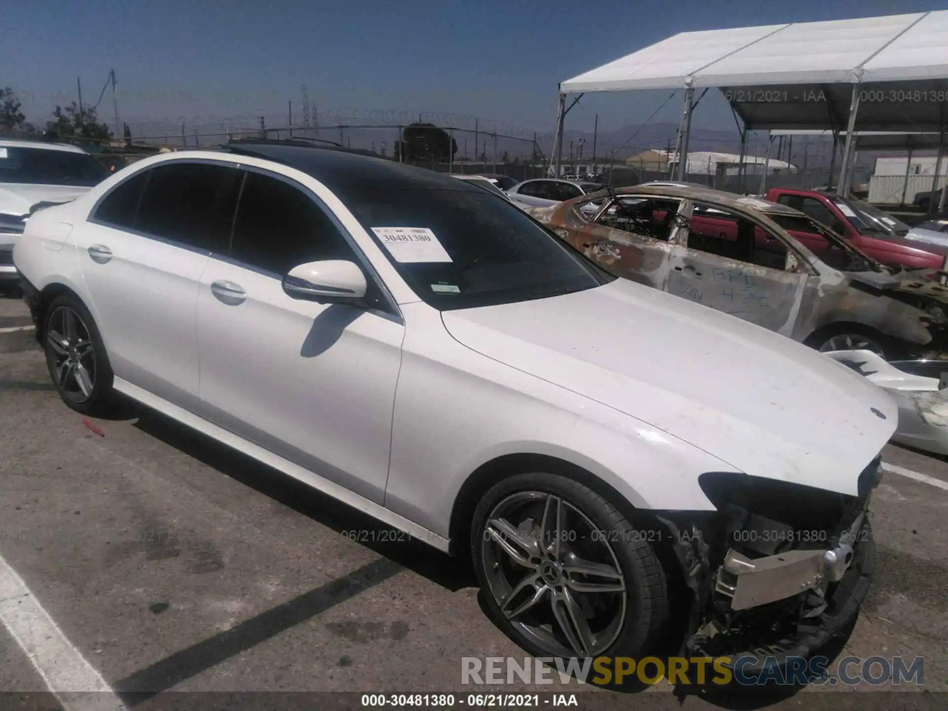 1 Photograph of a damaged car WDDZF4JB6KA506531 MERCEDES-BENZ E-CLASS 2019