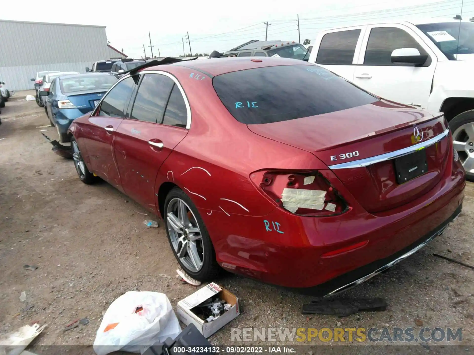 3 Photograph of a damaged car WDDZF4JB6KA508974 MERCEDES-BENZ E-CLASS 2019