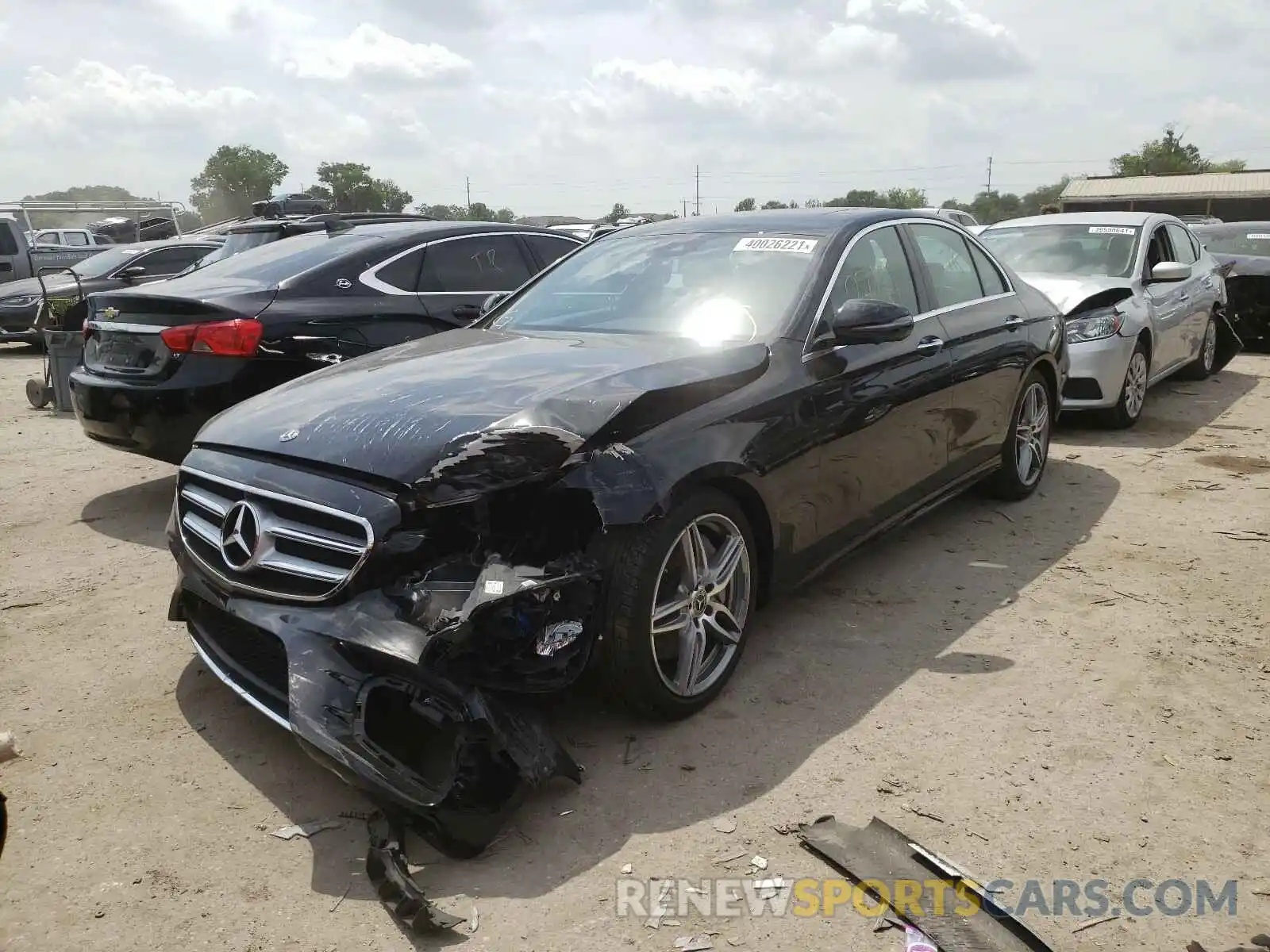 2 Photograph of a damaged car WDDZF4JB6KA509753 MERCEDES-BENZ E CLASS 2019