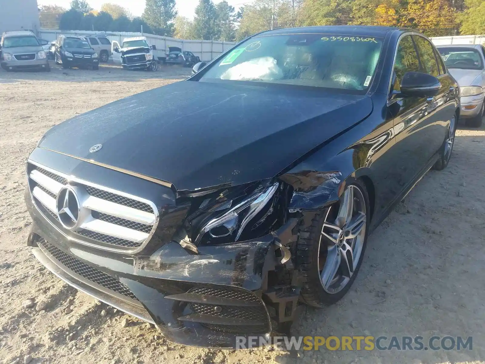 2 Photograph of a damaged car WDDZF4JB6KA513186 MERCEDES-BENZ E CLASS 2019