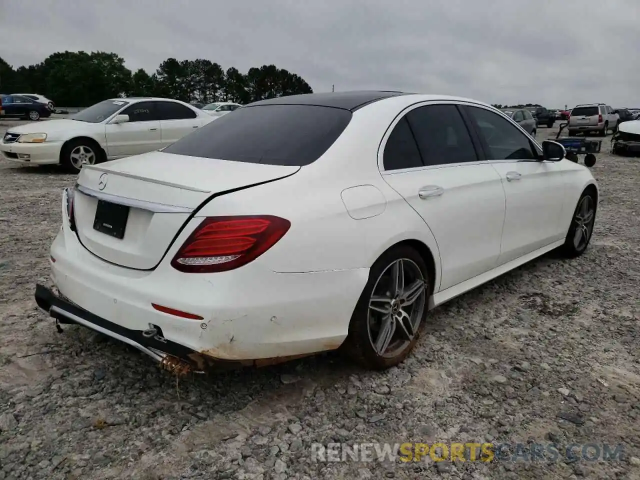 4 Photograph of a damaged car WDDZF4JB6KA513589 MERCEDES-BENZ E-CLASS 2019