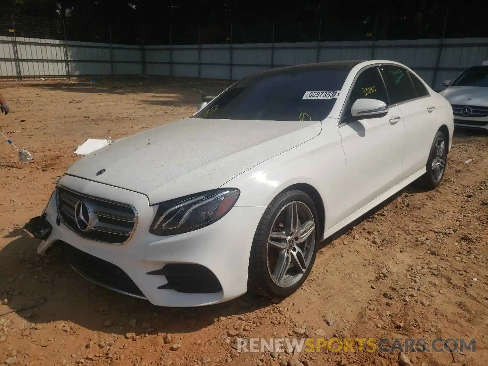 2 Photograph of a damaged car WDDZF4JB6KA526620 MERCEDES-BENZ E-CLASS 2019