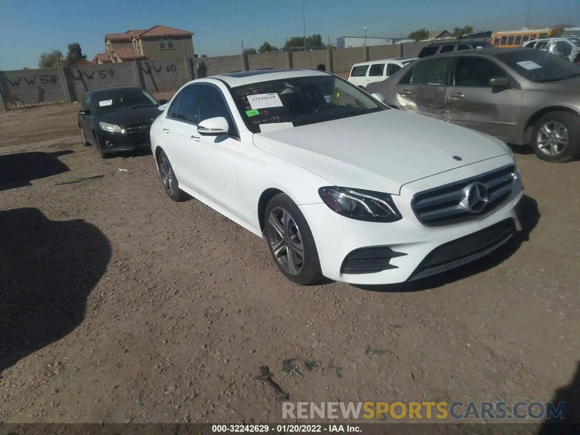 1 Photograph of a damaged car WDDZF4JB6KA551243 MERCEDES-BENZ E-CLASS 2019