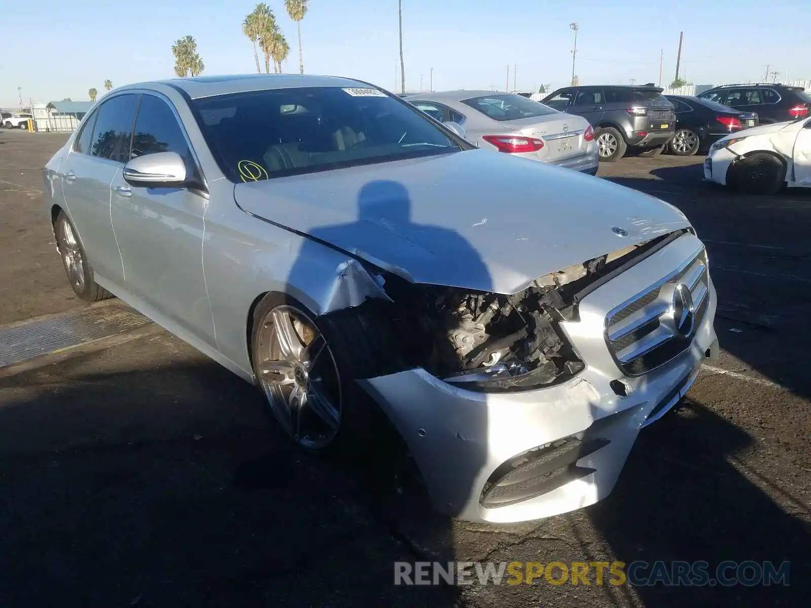 1 Photograph of a damaged car WDDZF4JB6KA589653 MERCEDES-BENZ E CLASS 2019