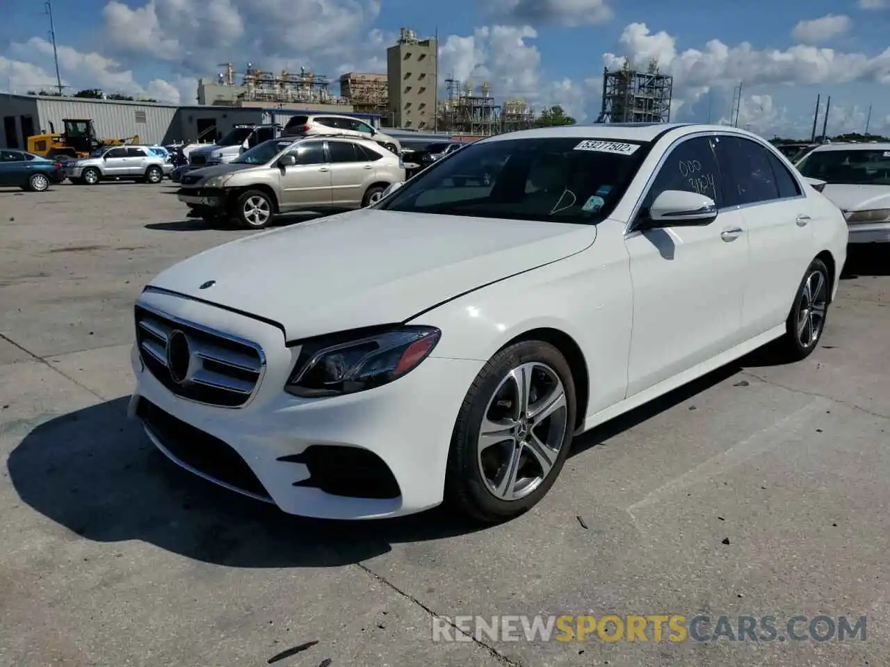 2 Photograph of a damaged car WDDZF4JB6KA591788 MERCEDES-BENZ E-CLASS 2019