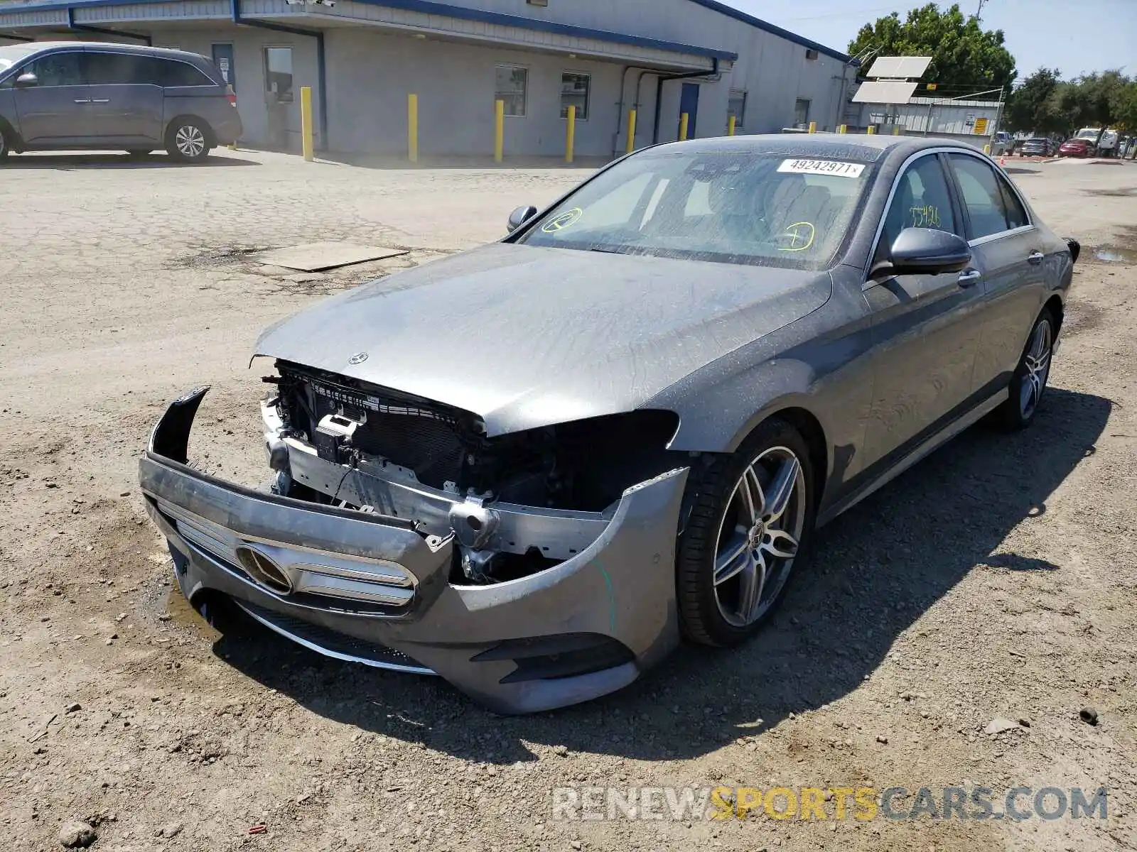 2 Photograph of a damaged car WDDZF4JB6KA618973 MERCEDES-BENZ E-CLASS 2019