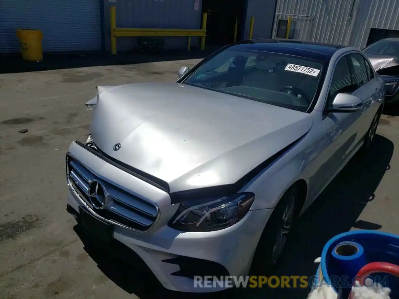 2 Photograph of a damaged car WDDZF4JB6KA630721 MERCEDES-BENZ E-CLASS 2019