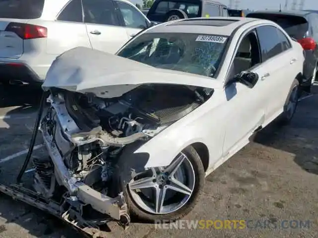 2 Photograph of a damaged car WDDZF4JB7KA516324 MERCEDES-BENZ E CLASS 2019