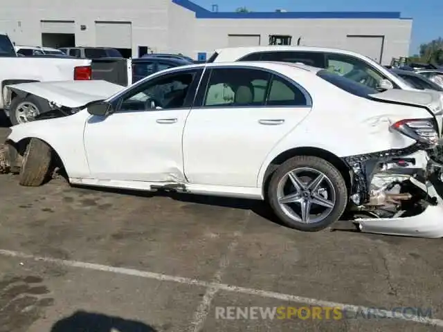 9 Photograph of a damaged car WDDZF4JB7KA516324 MERCEDES-BENZ E CLASS 2019