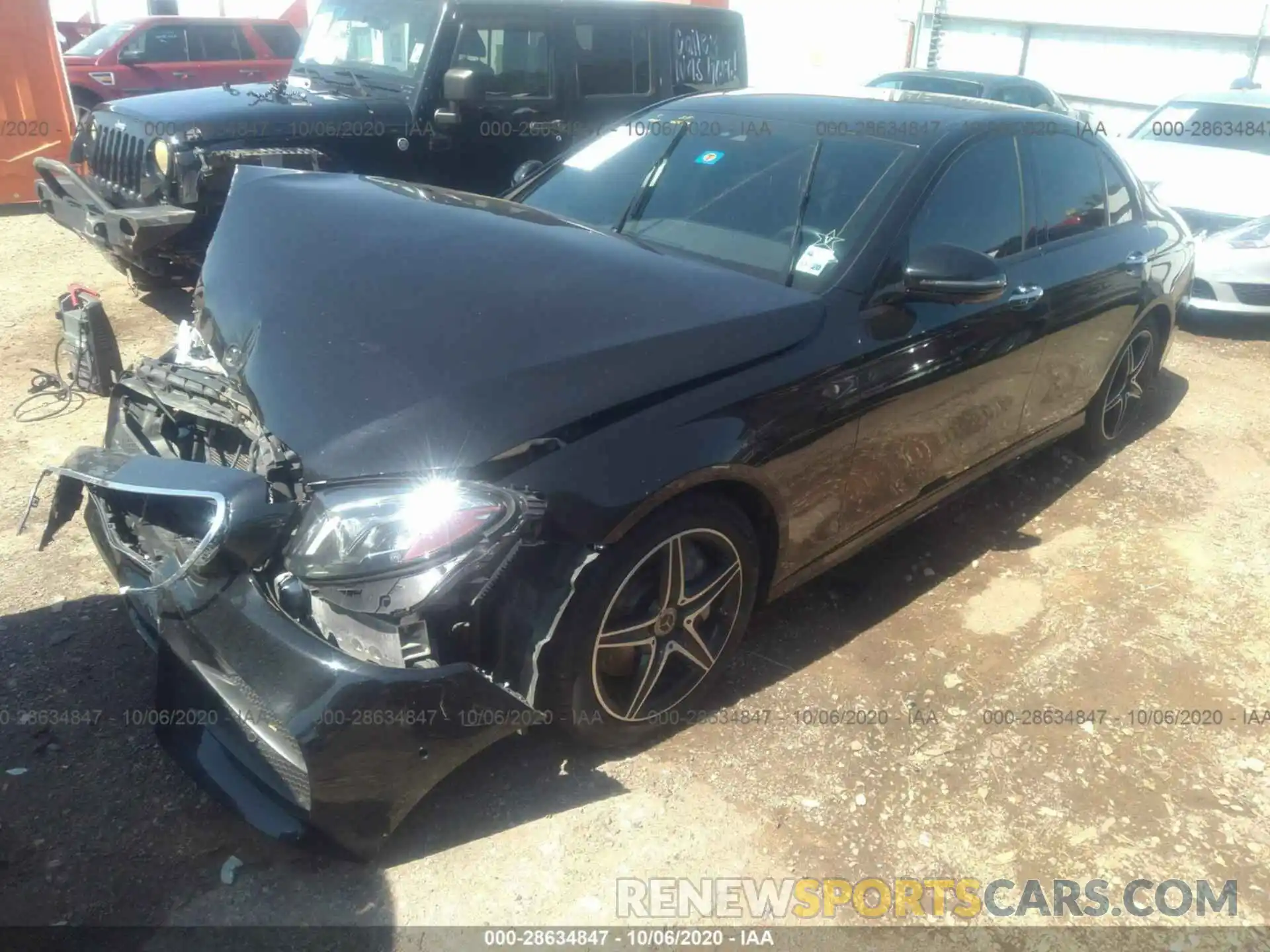 2 Photograph of a damaged car WDDZF4JB7KA518431 MERCEDES-BENZ E-CLASS 2019