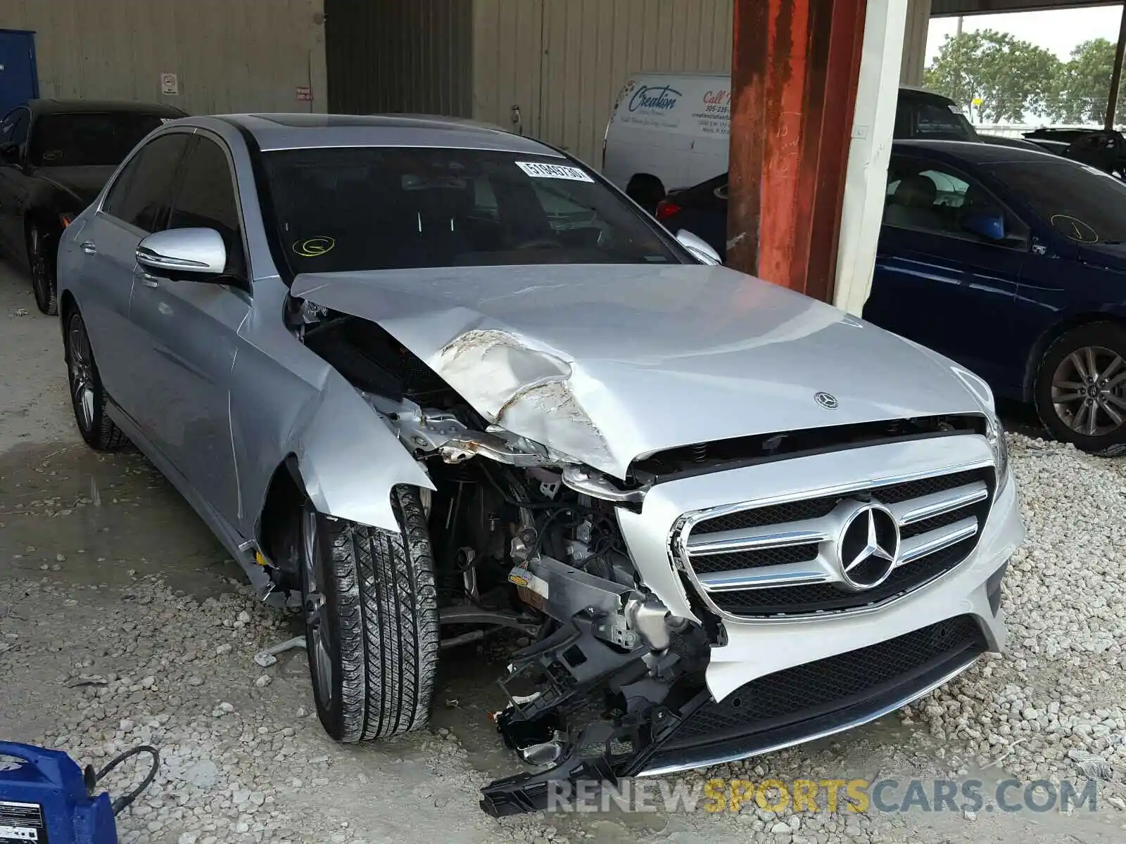 1 Photograph of a damaged car WDDZF4JB7KA518509 MERCEDES-BENZ E CLASS 2019