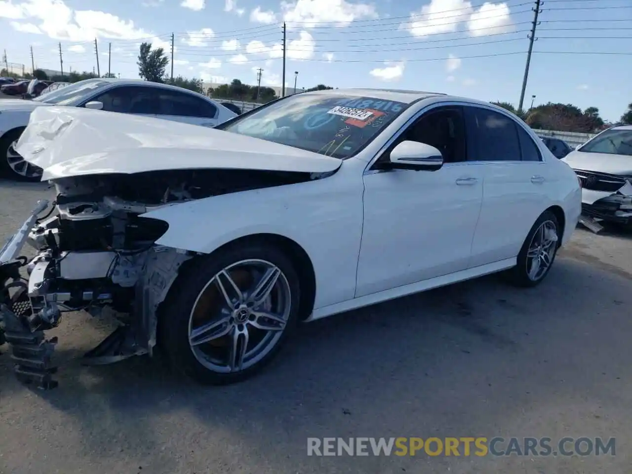 2 Photograph of a damaged car WDDZF4JB7KA548416 MERCEDES-BENZ E-CLASS 2019