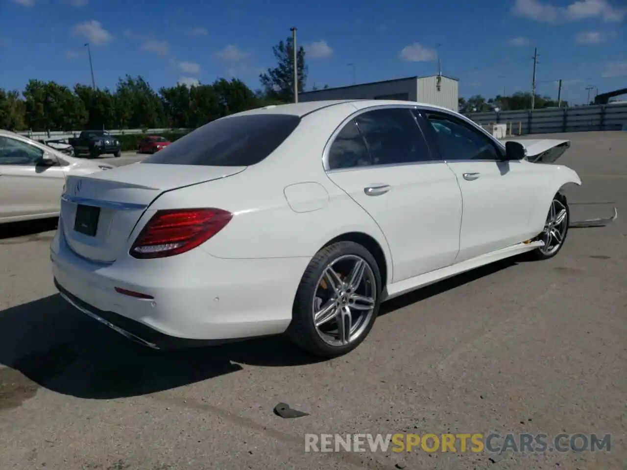 4 Photograph of a damaged car WDDZF4JB7KA548416 MERCEDES-BENZ E-CLASS 2019