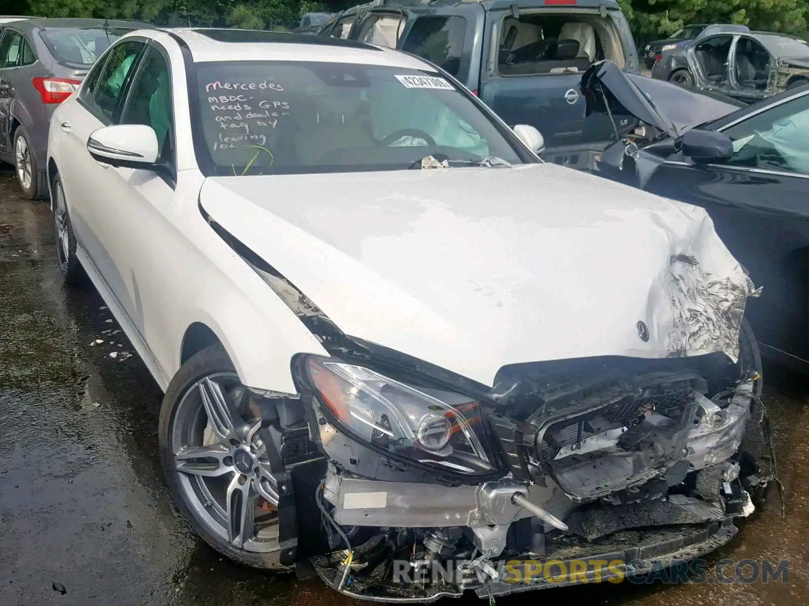 1 Photograph of a damaged car WDDZF4JB7KA562901 MERCEDES-BENZ E CLASS 2019