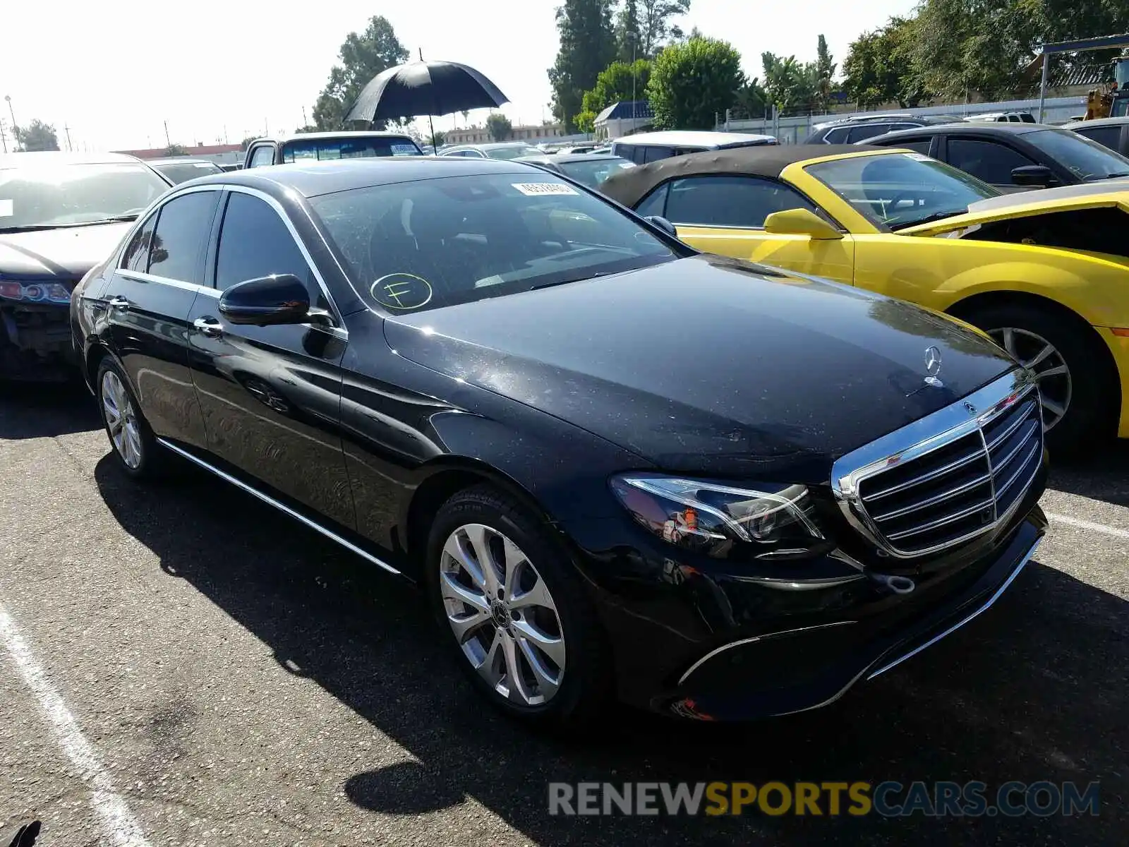 1 Photograph of a damaged car WDDZF4JB7KA571310 MERCEDES-BENZ E CLASS 2019