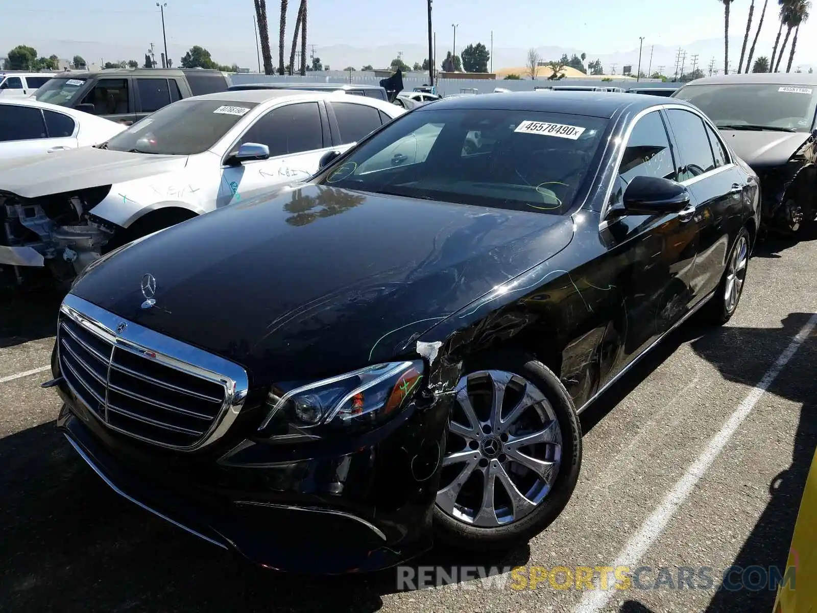 2 Photograph of a damaged car WDDZF4JB7KA571310 MERCEDES-BENZ E CLASS 2019