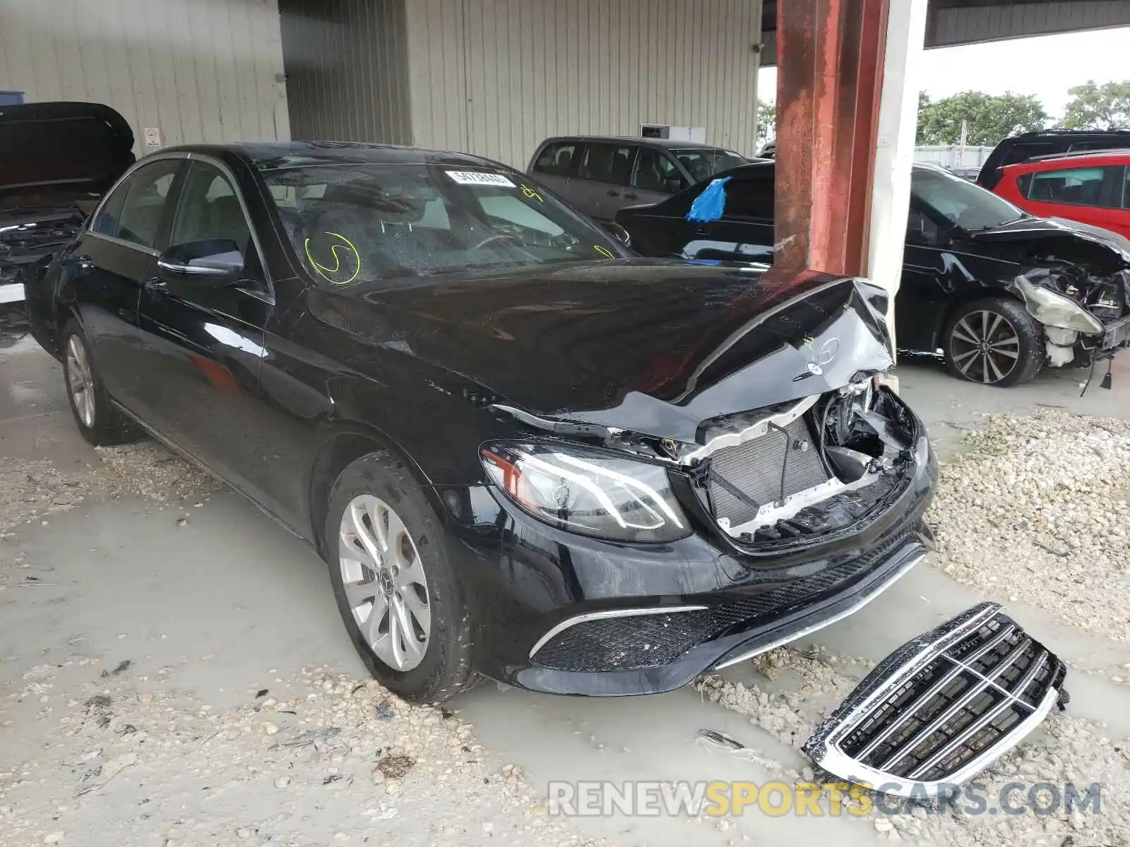 1 Photograph of a damaged car WDDZF4JB7KA580427 MERCEDES-BENZ E CLASS 2019