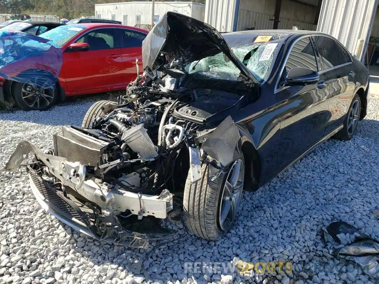 2 Photograph of a damaged car WDDZF4JB7KA580671 MERCEDES-BENZ E-CLASS 2019