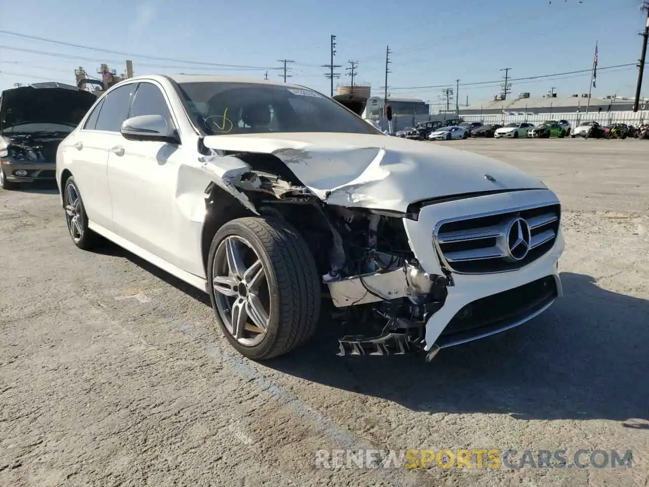 1 Photograph of a damaged car WDDZF4JB7KA610901 MERCEDES-BENZ E-CLASS 2019