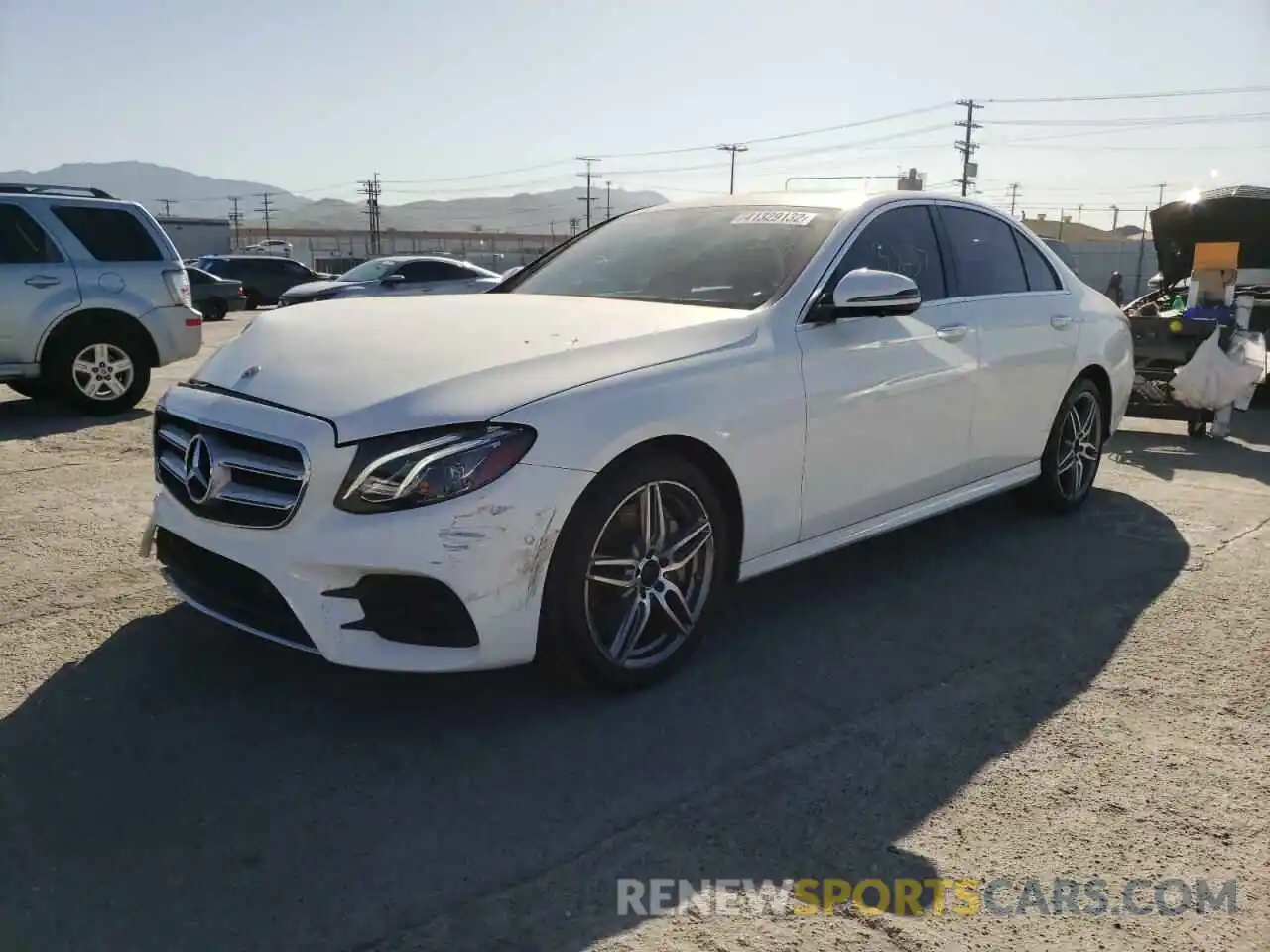 2 Photograph of a damaged car WDDZF4JB7KA610901 MERCEDES-BENZ E-CLASS 2019