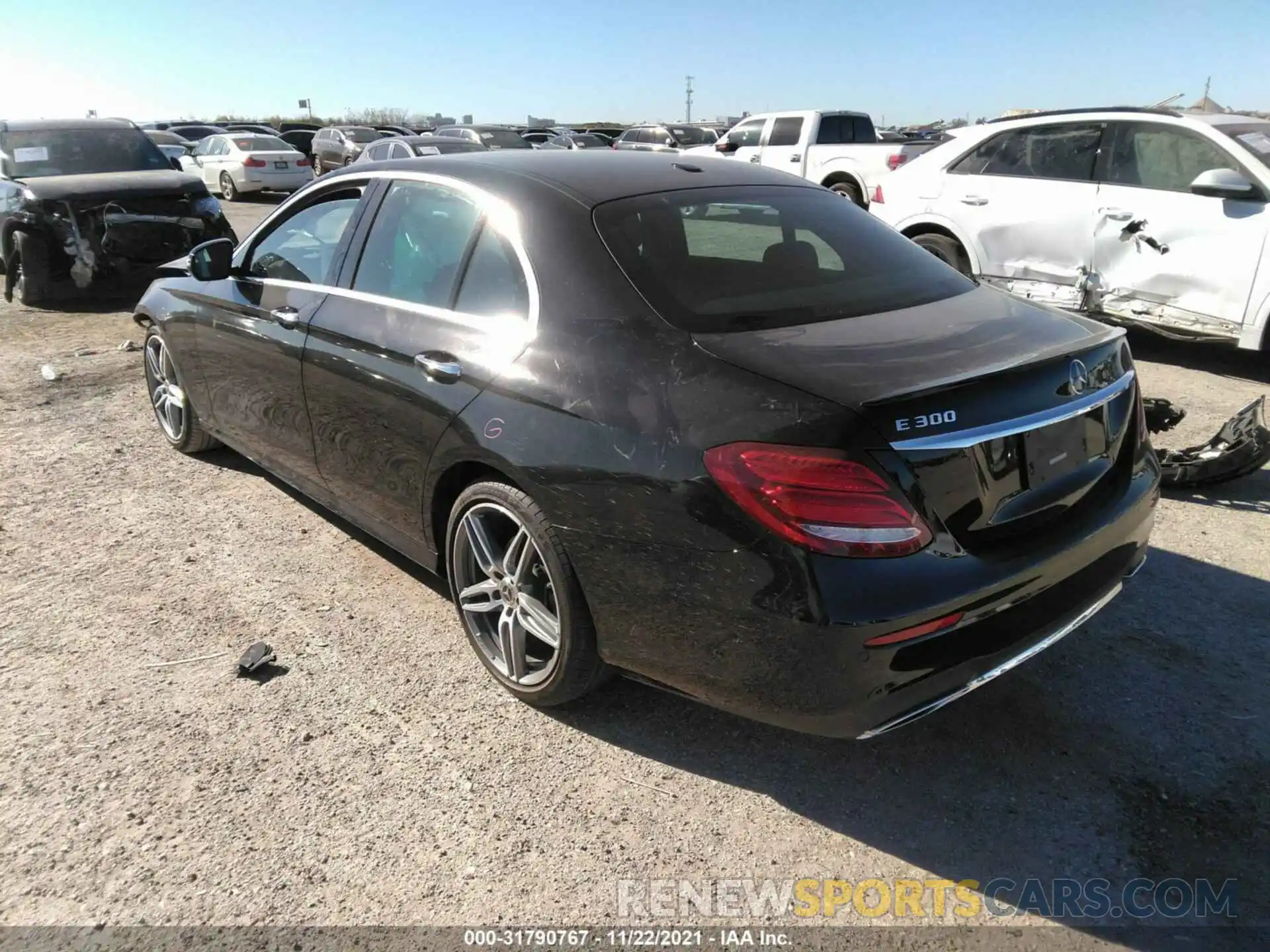 3 Photograph of a damaged car WDDZF4JB7KA620988 MERCEDES-BENZ E-CLASS 2019