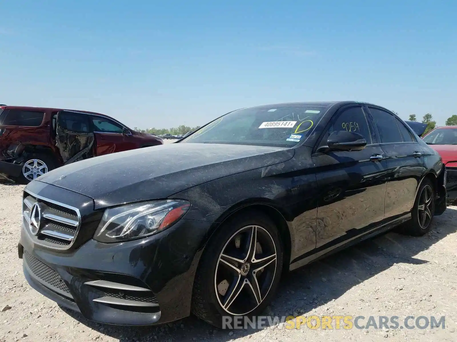 2 Photograph of a damaged car WDDZF4JB7KA625351 MERCEDES-BENZ E CLASS 2019