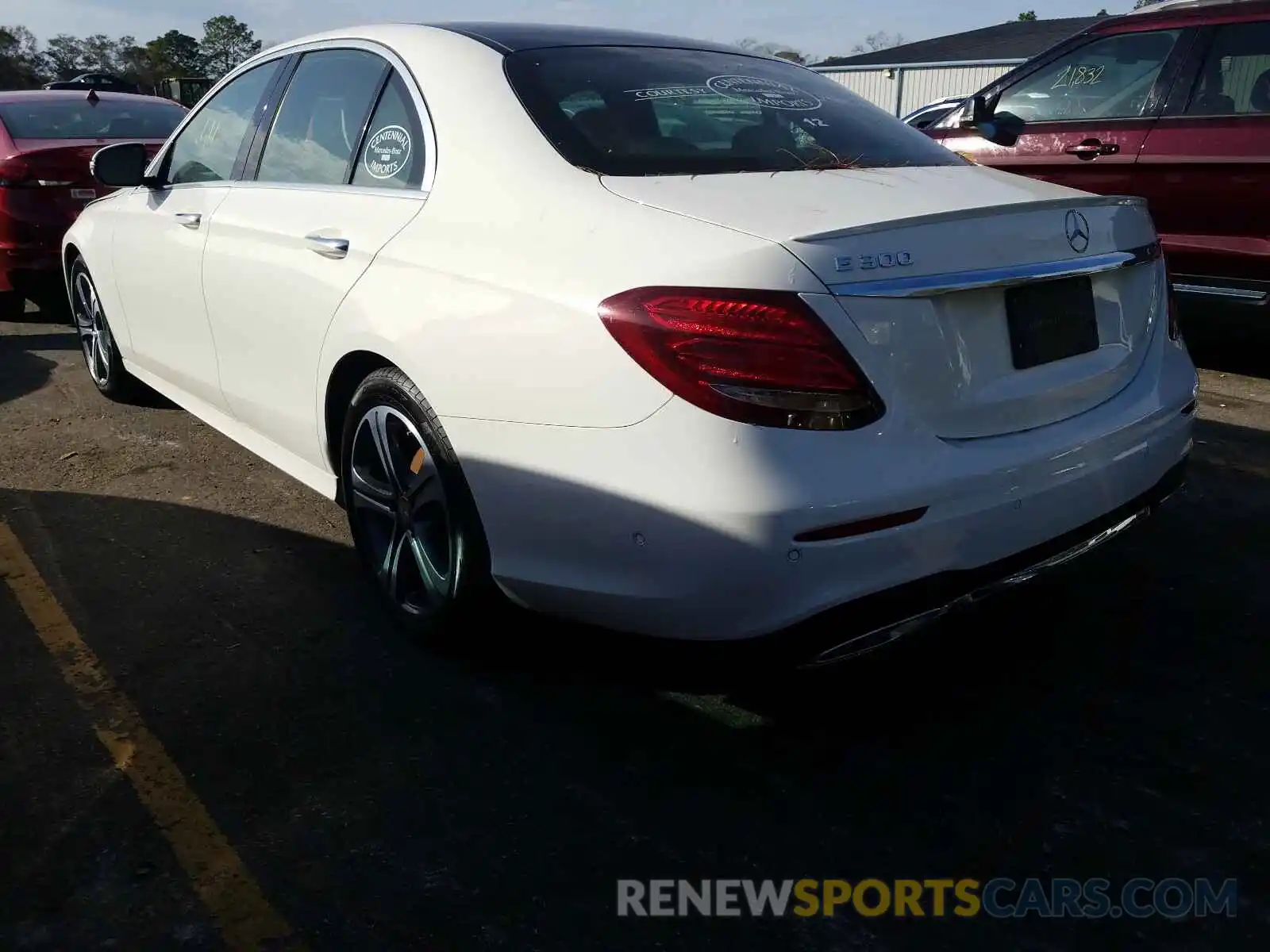 3 Photograph of a damaged car WDDZF4JB7KA657863 MERCEDES-BENZ E CLASS 2019