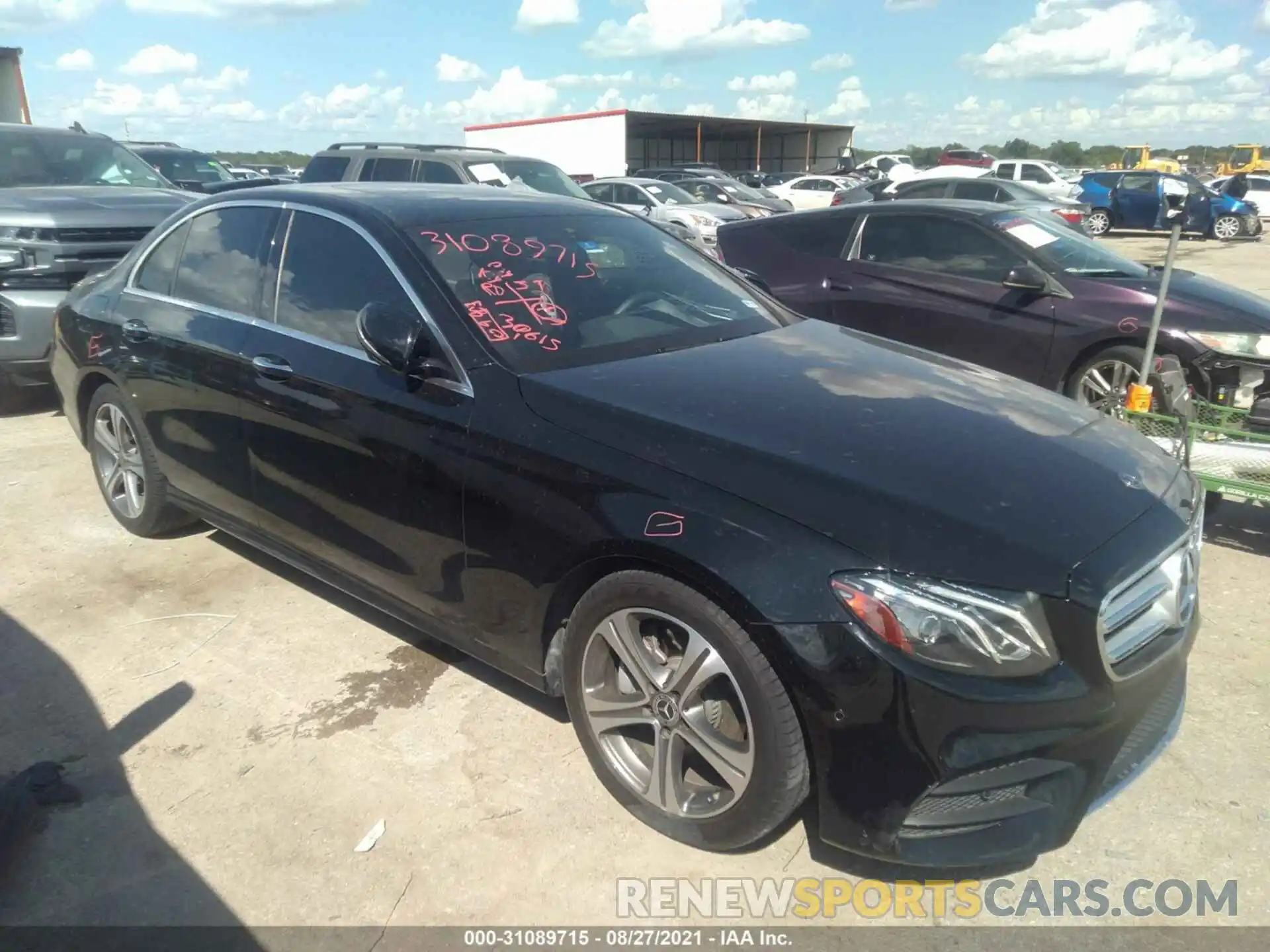 1 Photograph of a damaged car WDDZF4JB8KA489053 MERCEDES-BENZ E-CLASS 2019