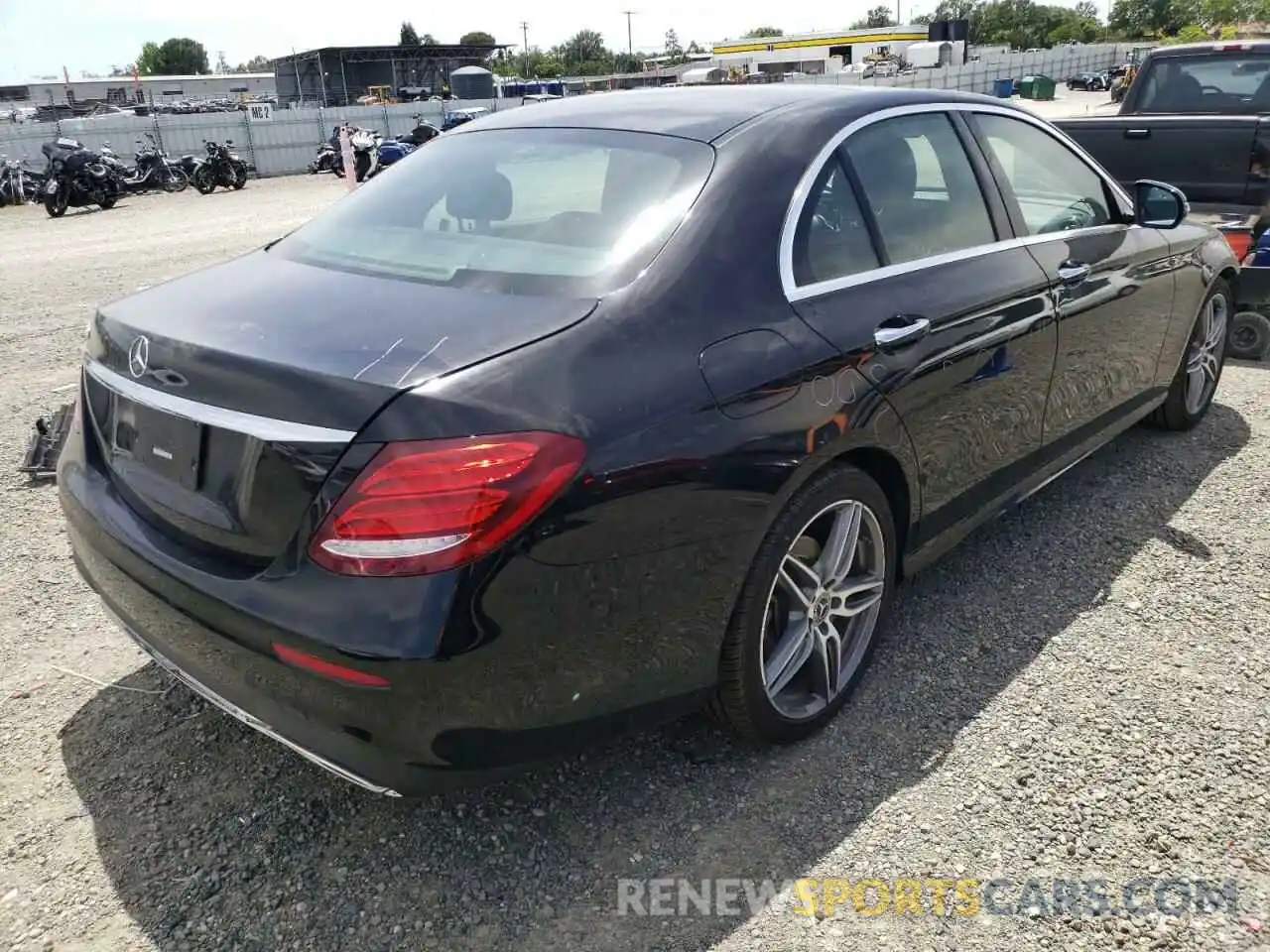 4 Photograph of a damaged car WDDZF4JB8KA506773 MERCEDES-BENZ E-CLASS 2019