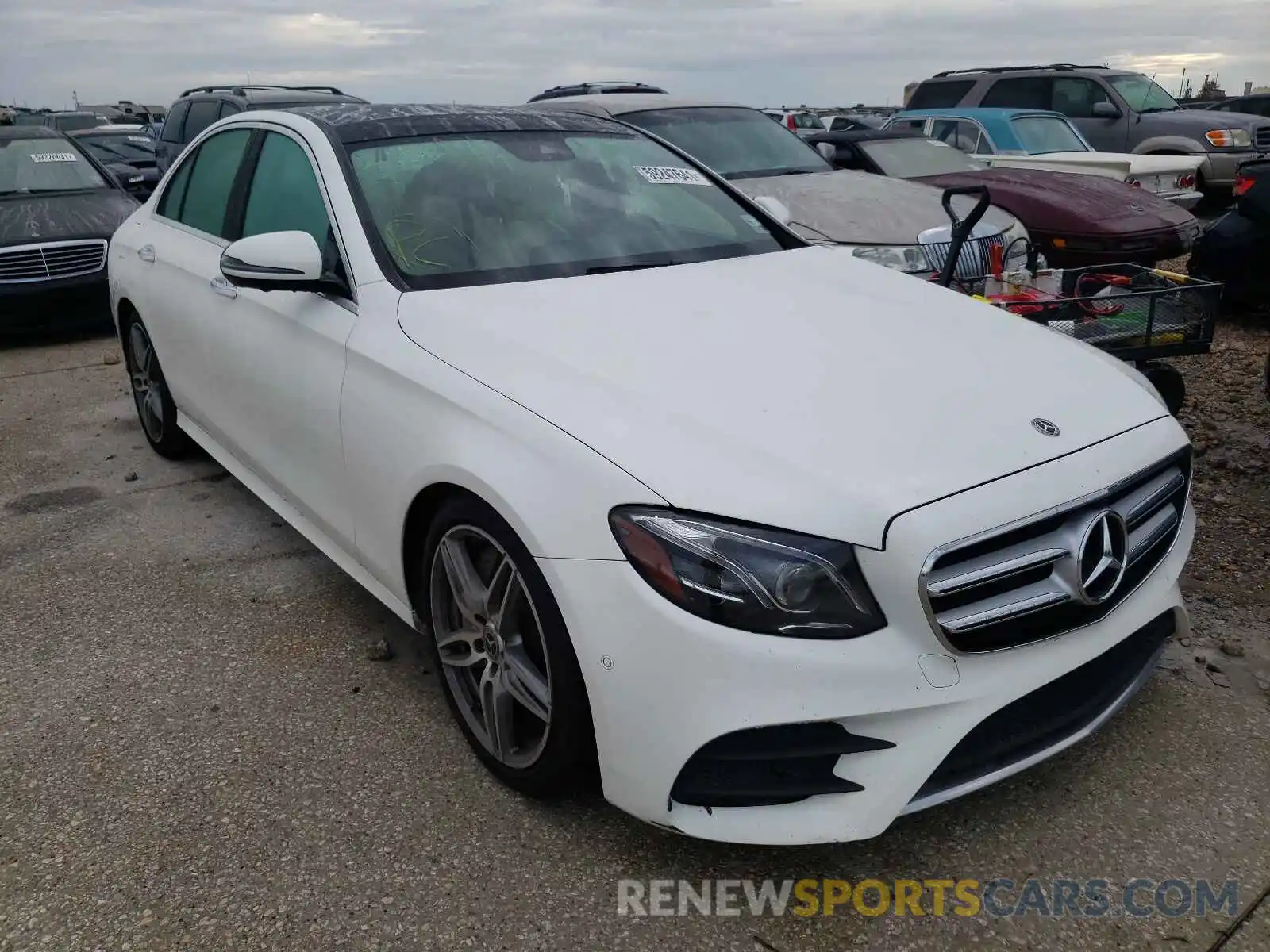 1 Photograph of a damaged car WDDZF4JB8KA519524 MERCEDES-BENZ E-CLASS 2019