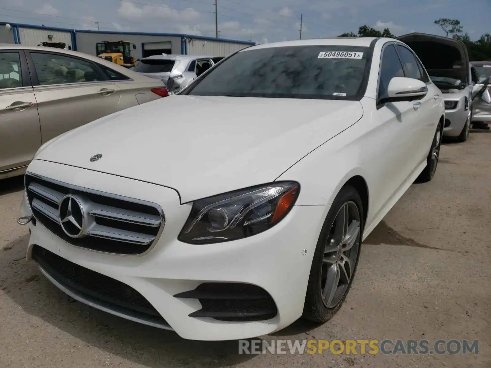 2 Photograph of a damaged car WDDZF4JB8KA525422 MERCEDES-BENZ E-CLASS 2019