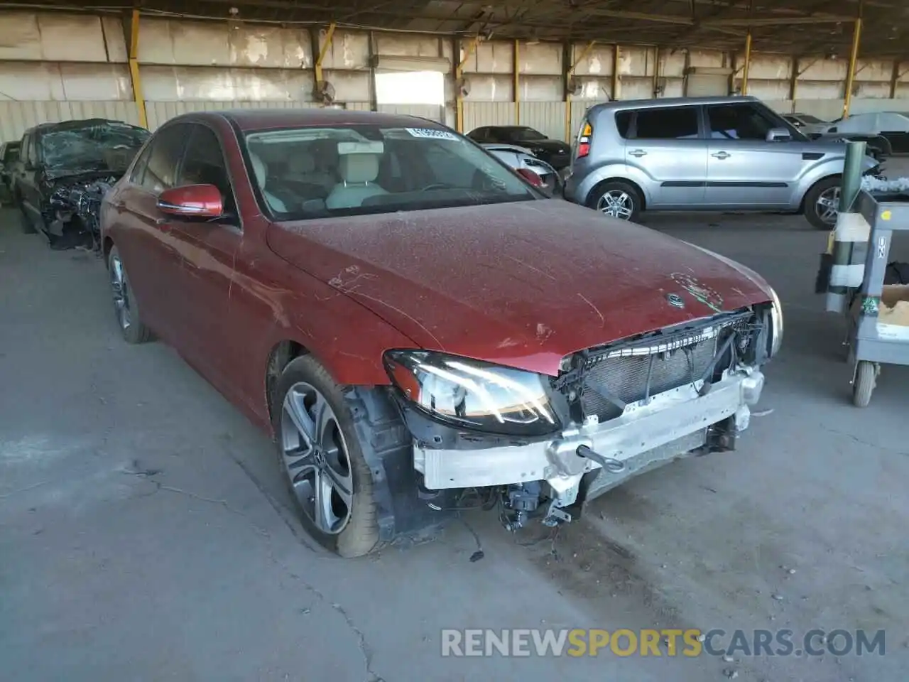 1 Photograph of a damaged car WDDZF4JB8KA549297 MERCEDES-BENZ E-CLASS 2019