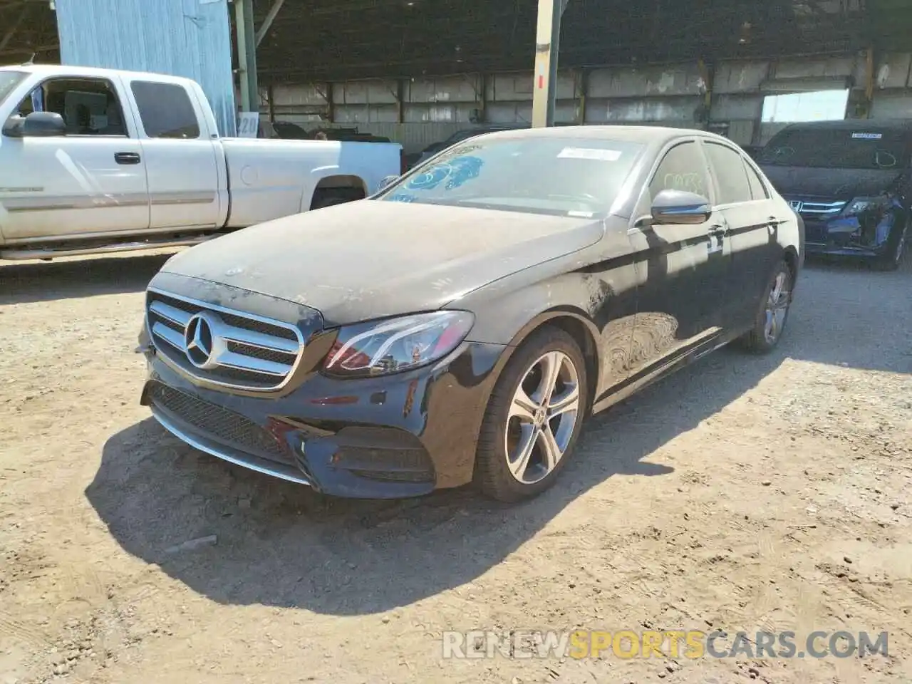 2 Photograph of a damaged car WDDZF4JB8KA573714 MERCEDES-BENZ E-CLASS 2019