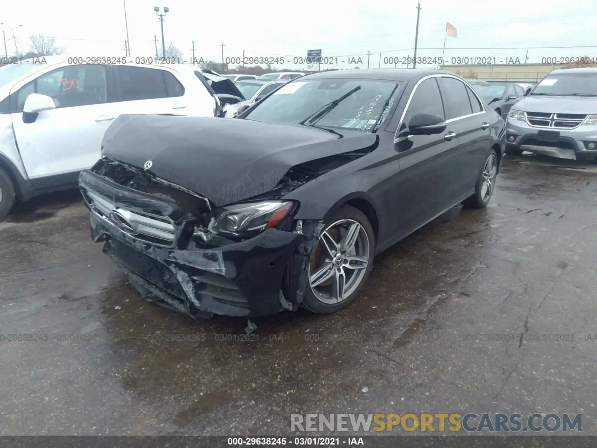 2 Photograph of a damaged car WDDZF4JB8KA578122 MERCEDES-BENZ E-CLASS 2019