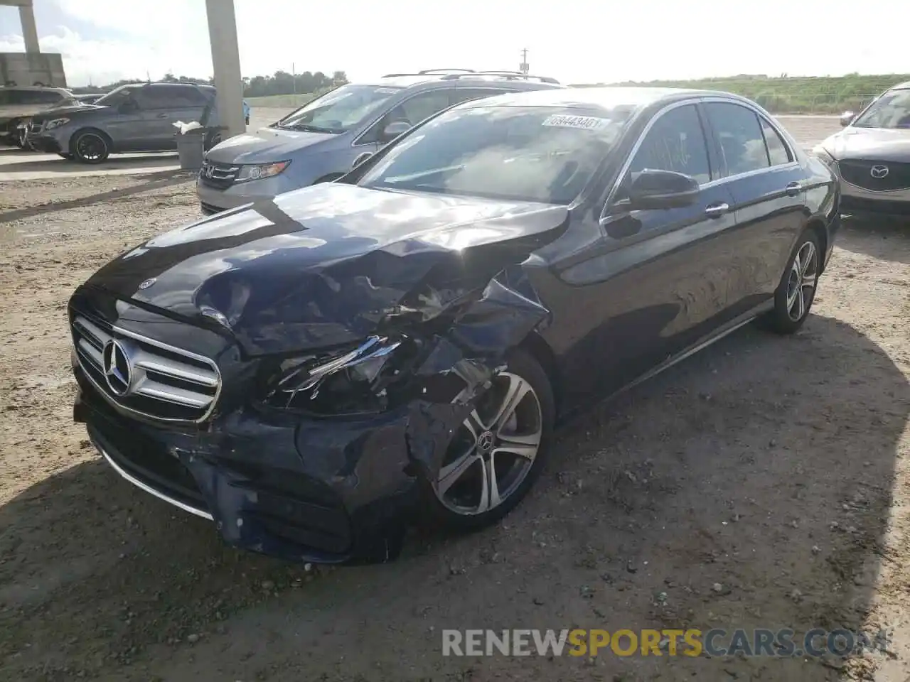 2 Photograph of a damaged car WDDZF4JB8KA627772 MERCEDES-BENZ E-CLASS 2019